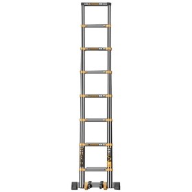 ALU Teleskopleiter mit Softclose und Querfuss