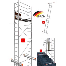 Alu Gelenk-Fahrgerüst ( Klappbar )  5 und 7 Meter
