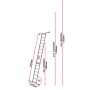 Alu Gelenk-Fahrgerüst ( Klappbar )  5 und 7 Meter