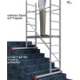 Alu Gelenk-Fahrgerüst ( Klappbar )  5 und 7 Meter