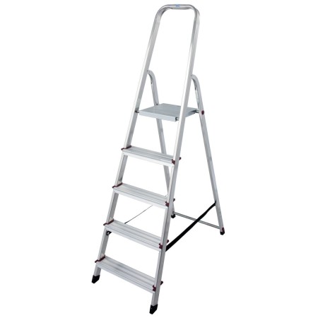 KRAUSE CORDA STEHLEITER 5 STUFEN