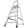 KRAUSE CORDA STEHLEITER 5 STUFEN