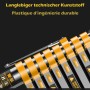 ALU Mahrzweck-Teleskopleiter mit Softclose und Querfuss