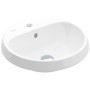 Villeroy & Boch Architectura Einbauwaschbecken 45 x 45 x 17 cm, rund, mit Überlauf, ungeschliffen