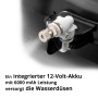 Kehrmaschine 1000 mm Kehrbreite, 55 l Fassungsvermögen und 5 l Wassertank für Trocken- und Nassreinigung