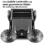 Kehrmaschine 1000 mm Kehrbreite und 55 l Fassungsvermögen