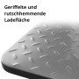 Universal-Plattformwagen klappbar mit 350 kg Tragkraft, rutschhemmender Ladefläche