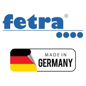 Fetra Carrello a barre laterali in tubo d'acciaio Capacità di carico 500kg