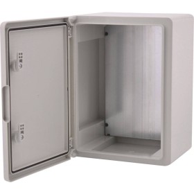 ABS Schaltschrank Hellgrau inkl. Montageplatte