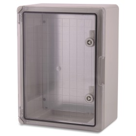 ABS Schaltschrank transparent inkl. Montageplatte