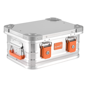 Caisse de rangement en aluminium verrouillable - Espace de rangement empilable