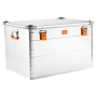 Transportkisten Alubox Aufbewahrungsbox - Stauraum abschliessbar - Stapelbar