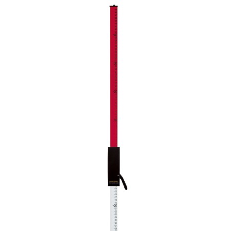 Flexi-Messlatte 240cm rot