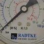 Mechanisches Manometer zu CM-Gerät