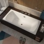 Steel Duo 180 Rechteck-Stahlbadewanne 180 x 80 cm