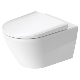 Set WC sospeso Duravit D-Neo Rimless, con Durafix