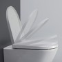 Duravit D-Neo Wand-WC-Set Rimless, Tiefspüler, mit Durafix