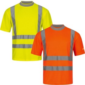 Warnschutz T-Schirt Brian-Steven Reflektierend