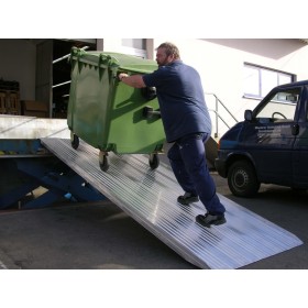 Verladerampe SuperLeicht-Steg SL Länge 1500mm - Tragkraft (Stück) 800kg - Auffahrhöhe 210/ 360mm