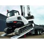 Verladerampe paar Schwerlast-Schiene XOL 605mm breit (Endkopf mit Wulst) Länge 2500mm - Tragkraft (Paar) 21300kg