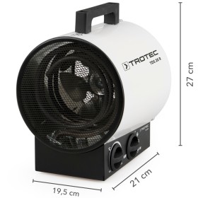 Termoventilatore 3 kW TDS 20 R – Robusto termoventilatore da cantiere con protezione contro il surriscaldamento