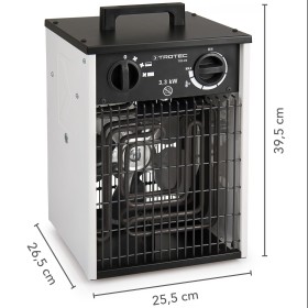 Radiateur soufflant 3 kW TDS 20 – Radiateur soufflant portable avec protection thermique