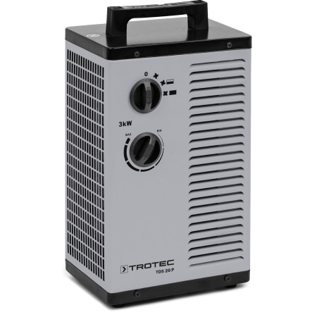 Keramik-Heizlüfter 3 kW TDS 20 P – Kompakter Keramikheizlüfter mit Thermostatsteuerung