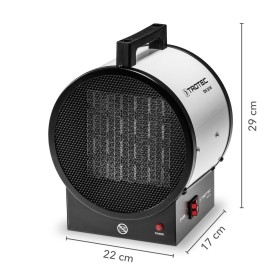 Radiateur soufflant céramique 3 kW TDS 20 M – Radiateur soufflant PTC pour garage, cave ou bureau