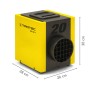 Heizlüfter 3 kW TEH 20 T – Kompakter Profi-Heizlüfter mit stabilem Gehäuse