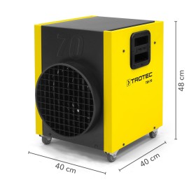 Riscaldatore elettrico 12 kW Termoventilatore mobile per grandi ambienti