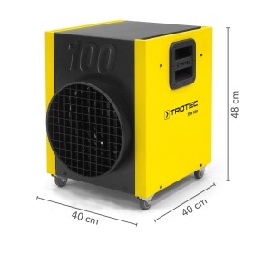 Chauffage électrique 18 kW haute performance professionnel pour usage industriel