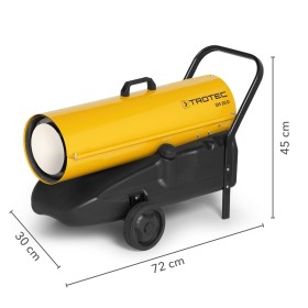 Chauffage direct au fioul 20 kW IDS 20 D – chauffage direct au diesel pour l'intérieur et l'extérieur