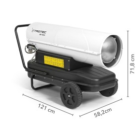 Direkt-Ölheizgebläse 100 kW IDE 100 D – Profi-Ölheizgebläse für Industriehallen