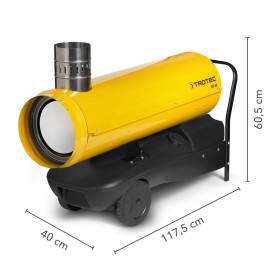 Réchauffeur d'huile 30 kW IDS 30 – Réchauffeur d'huile avec raccord pour tuyau d'échappement