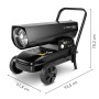 Direkt-Ölheizgebläse 30 kW IDX 31 D – Diesel-Heizgebläse mit integriertem Tank