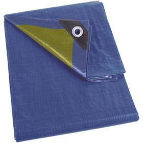 Bâche en tissu 140g/m² imperméable, bâche de protection, très résistante Bâche en tissu 140g/m² imperméable, bâche de protection, très résistante