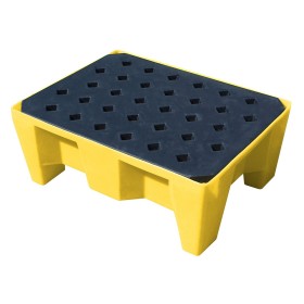 70-Liter-Auffangwanne auf Beinen mit Gitterrost