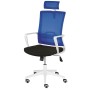 Mayer Bürostuhl mySTUDIO, 2377 502 Stoff blau, Gestell weiss