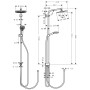 hansgrohe Crometta S 240 1jet Showerpipe Reno EcoSmart