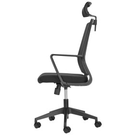 Chaise de bureau Mayer mySTUDIO, 2378 501, tissu noir, structure noire