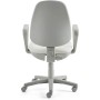 Mayer Bürostuhl myALPHA Kunstleder weiss, Gestell grau