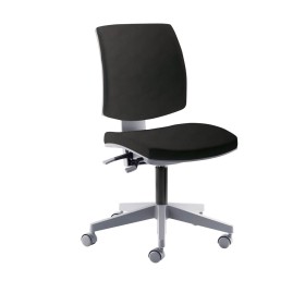 Mayer Kinderdrehstuhl myFLEXO, 2432 SO 26 487 Stoff schwarz, Gestell grau