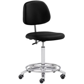 Mayer Arbeitsdrehstuhl schwarz Kunstleder