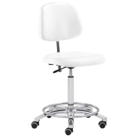 Mayer Arbeitsdrehstuhl weiss Kunstleder