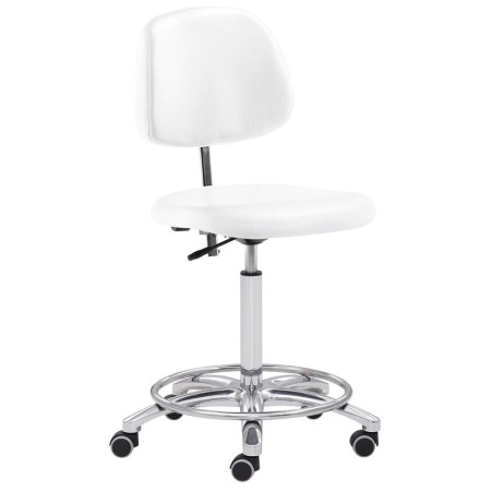 Mayer Arbeitsdrehstuhl weiss Kunstleder