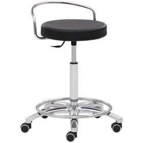 Mayer Arbeitshocker 1253 30572 schwarz Kunstleder