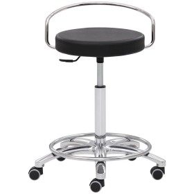 Mayer Arbeitshocker 1253 30572 schwarz Kunstleder