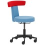 Mayer Arbeitshocker myDUO 1262 KGAS 622 hellblau, rot