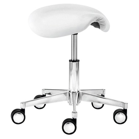 Mayer Sattelhocker myXPERT 1297 30 582 weiss Kunstleder