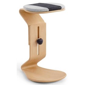 Mayer Hocker myERCOLINO grau-anthrazit Ergo